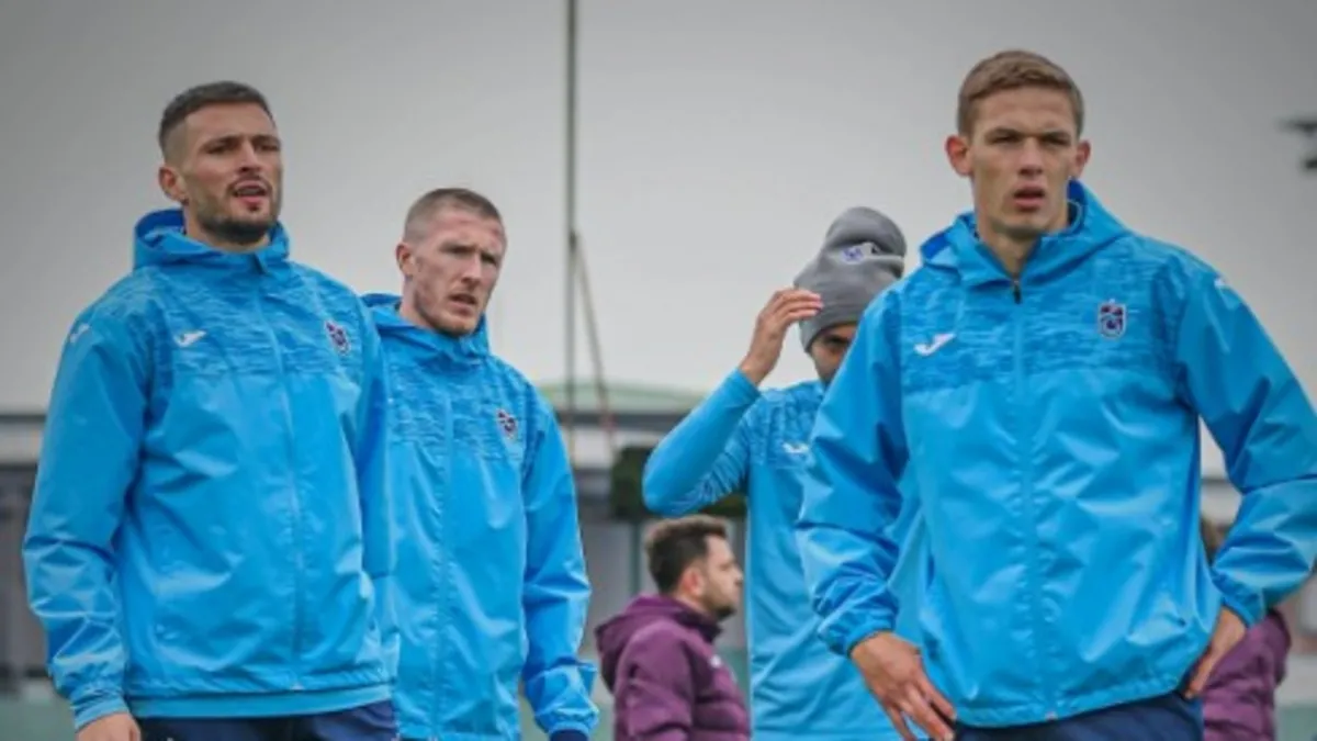 Trabzonspor'da Göztepe maçı mesaisi!