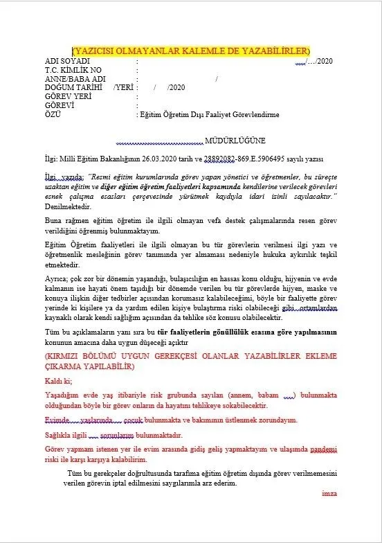 Eğitim İş Sendikası’ndan büyük skandal! Vefa Destek Kampanya’sını baltalamak için öğretmenlere dilekçe yazdırdılar - 1