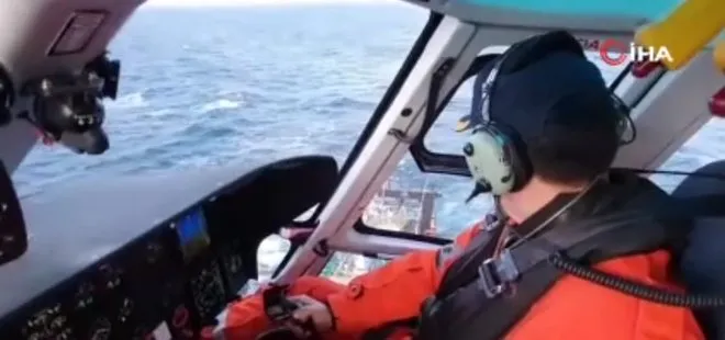 Arjantin’de korku dolu anlar! Denizin ortasında kalp krizi geçiren balıkçı helikopterle kurtarıldı