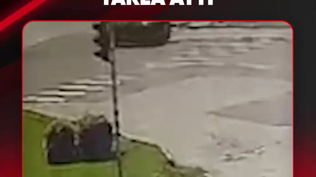 KARGADAN KAÇARKEN TAKLA ATTI