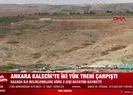 Ankarada iki tren kafa kafaya çarpıştı! İşte ilk görüntüler