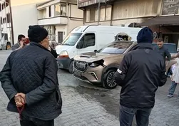 Beypazarı’nda sürücü fren yerine gaza bastı