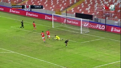GOL | Adanaspor 1 - 2 Çorluspor 1947