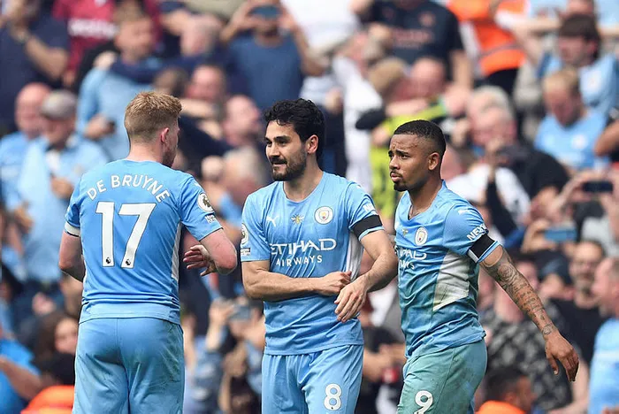 Son dakika: Premier Lig'de Manchester City şampiyon oldu! İlkay Gündoğan takımını geri döndürdü - 1