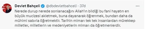 MHP Genel Başkanı Devlet Bahçeli: Atanamayan hiçbir öğretmen bırakılmamalıdır - 3