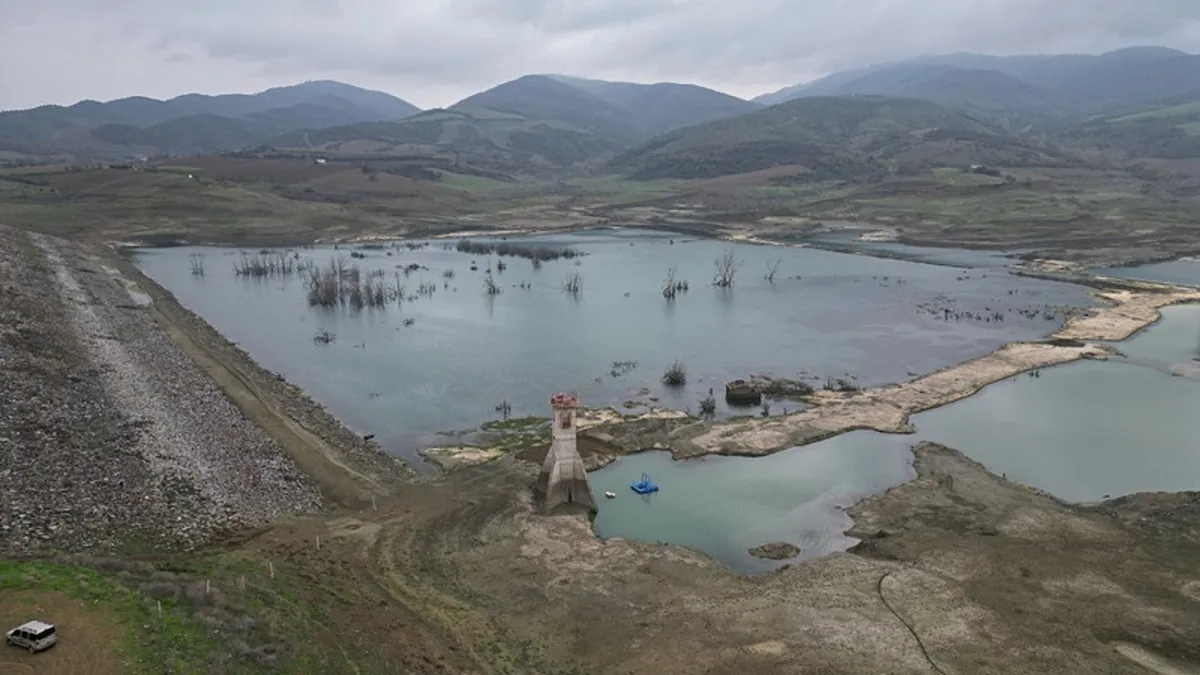Tekirdağ'da barajlardaki su seviyesi azalmaya devam ediyor