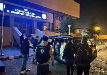 Iğdır'da 10 düzensiz göçmen yakalandı!