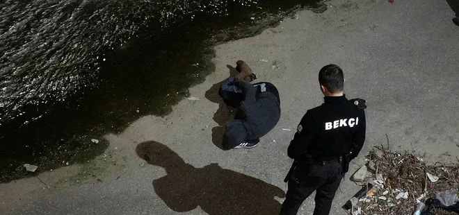 Kaçtığı bekçilerden yardım istedi! Hırsızlık şüphelisi böyle yakalandı