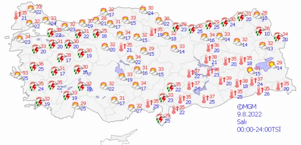 1659711930645.png Meteoroloji'den su baskını ve sel uyarısı! Çok sayıda ilde sağanak yağış bekleniyor! Güncel 5 günlük hava durumu - 7