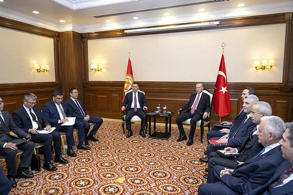 Başkan Recep Tayyip Erdoğan Türk Devletleri Teşkilatı 10’uncu Zirvesi için Astana’da