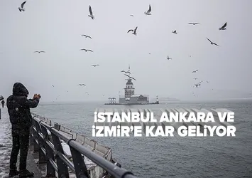 İstanbul, Ankara ile İzmir için kar ve soğuk hava uyarısı! 69 ile kar yağacak | Hafta sonu hava nasıl olacak?