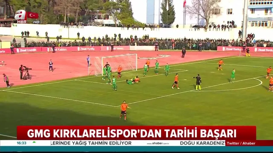 Kırklarelispor 0-0 Başakşehir | Maç özeti izle - Ziraat Türkiye Kupası