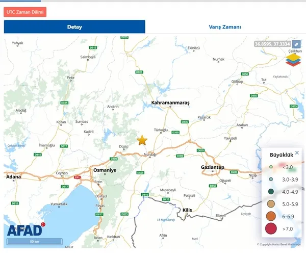 SON DAKİKA! Kahramanmaraş’ta 4.1’lik yeni deprem! AFAD 2023 son depremler… - 2