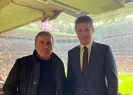 Hagi ve Popescu Barcelona maçını statta izledi