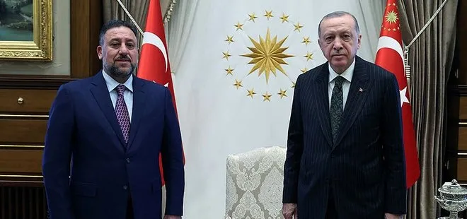 Başkan Erdoğan Arap Projesi Sekreteri Hamis Hancer’i kabul etti