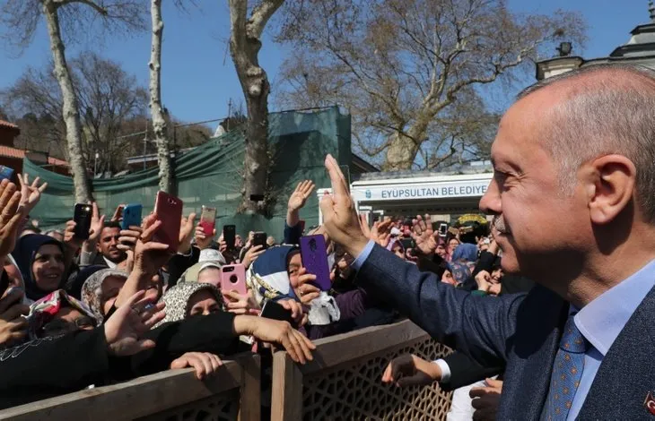 Başkan Erdoğan'a vatandaşlardan sevgi seli!