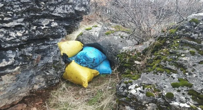 Kıran-5’de flaş baskın: 1 ton esrar yakalanarak imha edildi