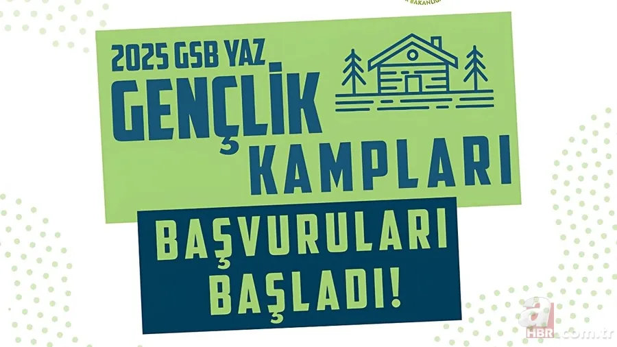 GSB GENÇLİK KAMP BAŞVURU EKRANI 2025 | Gençlik kamplarına (Ulusal Kamp) nasıl başvurulur, şartları neler? 1