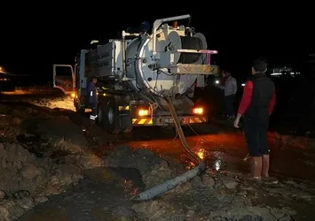 Kırıkkale'de sağanak etkili oldu