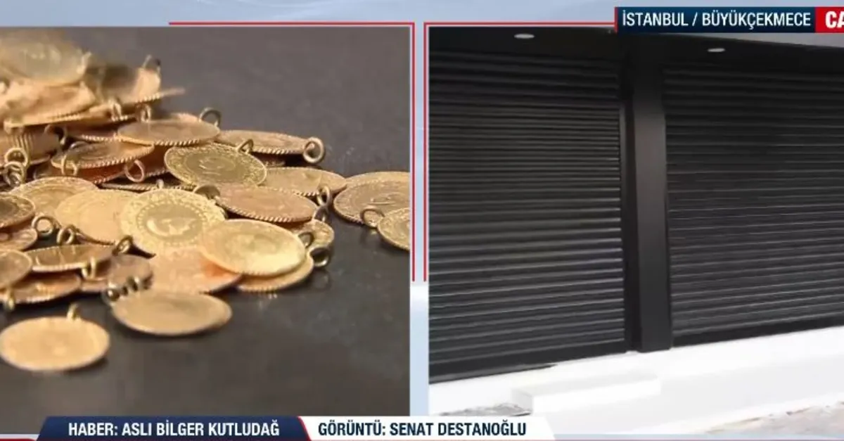 Kuyumcu altınlarla ortadan kayboldu
