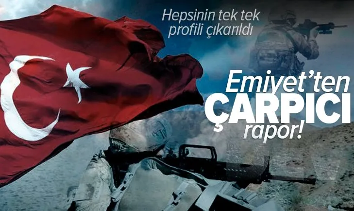 Son dakika: Emniyet Genel Müdürlüğü'nden dikkat çeken rapor! Hepsinin tek tek profili çıkarıldı