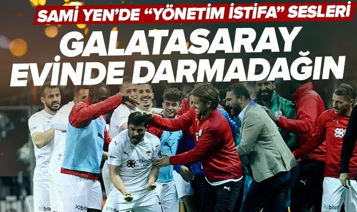 Galatasaray evinde dağıldı! Galatasaray 2-3 Sivasspor MAÇ SONUCU-ÖZET