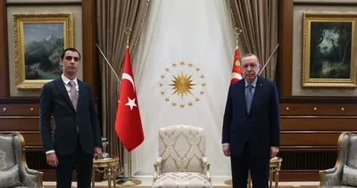 Başkan Erdoğan Muhsin Yazıcıoğlu’nun oğlu Furkan Yazıcıoğlu’nu kabul etti