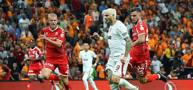 Galatasaray Samsunspor’u mağlup etti! İstanbul’a lider dönüyor
