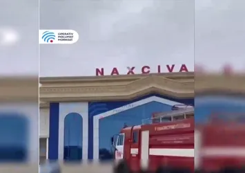 İran'a ait İHA Nahçıvan Havaalanı'na düştü