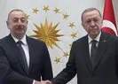 Başkan Erdoğan ve Aliyev baş başa görüştü