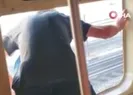 Trenin camından atladılar!