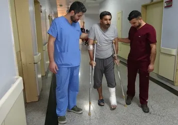 Muş’ta kopan ayağı poşet içinde getirilmişti! Çiftçiden 6 ay sonra ilk adım
