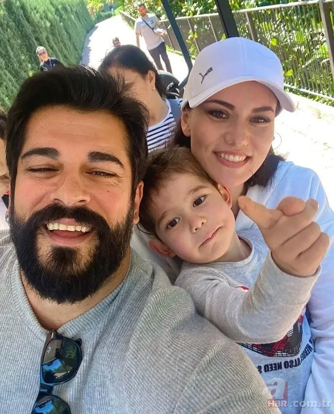 Bebek göründü! Fahriye Evcen’den büyüyen karnıyla ilk poz geldi