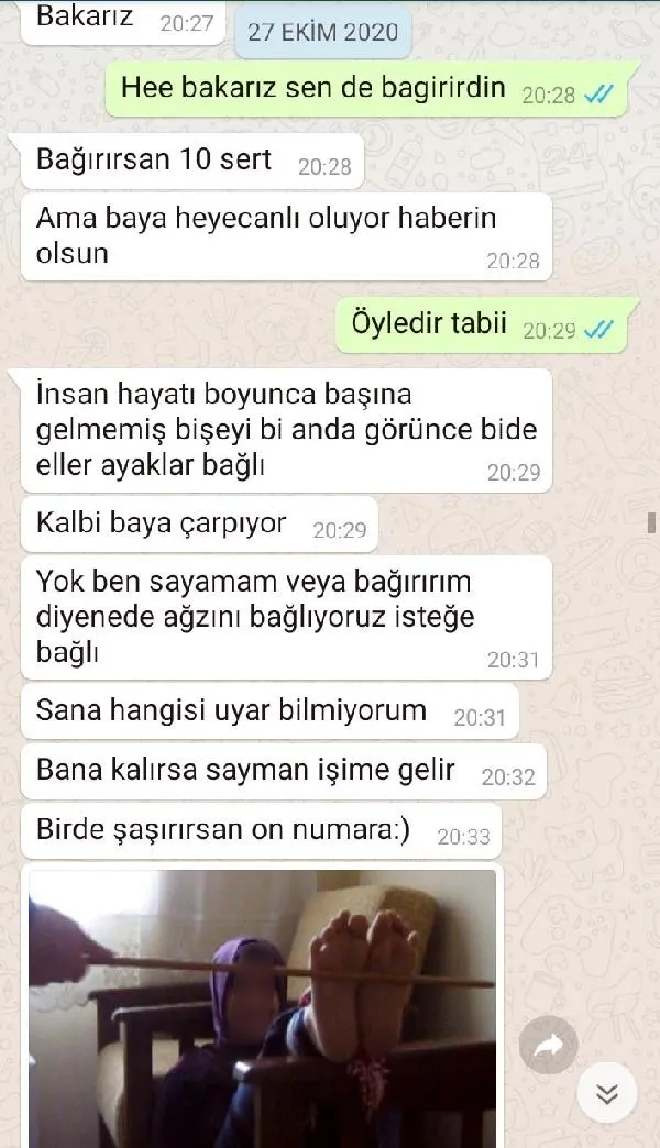 Para karşılığı falakaya yatırılma teklifi yapılan kadın: Mesajla iknaya çalıştı - 4
