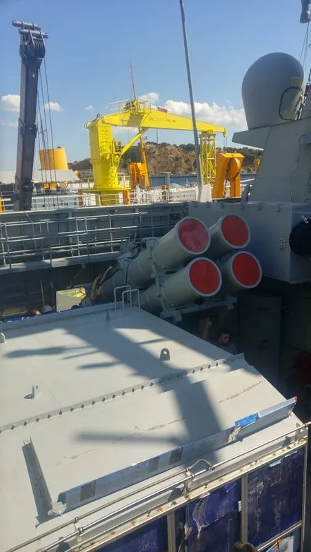 Milli savaş gemisi Kınalıada Deniz Kuvvetleri’ne teslim edildi