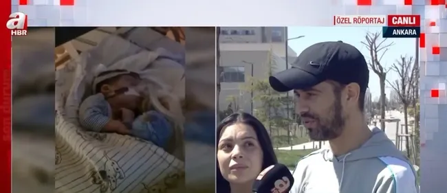 Ölümle pençeleşen 2 aylık Faslı Yunus Ankara’da! Yunus bebeğin ailesi A Haber’de