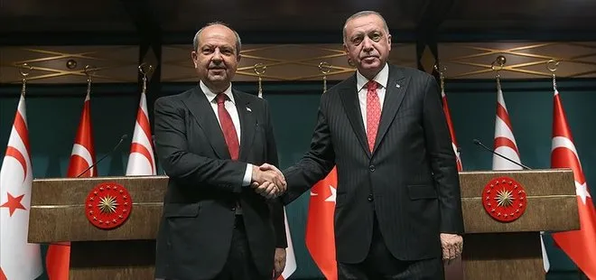 KKTC liderlerinden Başkan Erdoğan’ın BM’deki Kuzey Kıbrıs Türk Cumhuriyeti’ni tanıyın çağrısına teşekkür mesajı