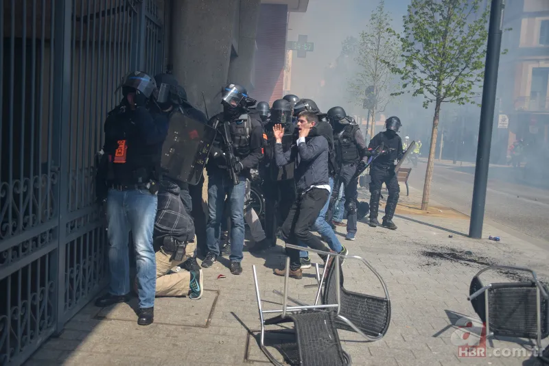 Fransa savaş alanına döndü 14