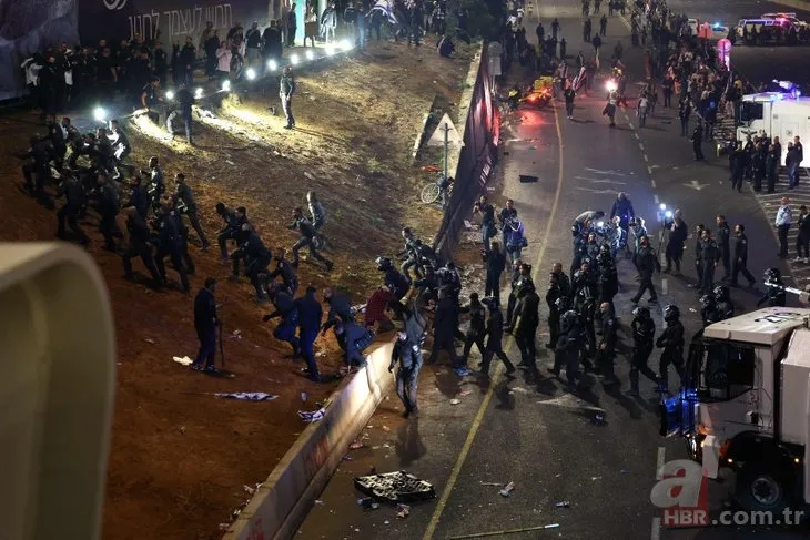 İsrail’de yargı reformu protestoları | Netanyahu’nun evinin önündeki barikat yıkıldı! İç savaş tehlikesi: Yüz binler sokağa döküldü! İşte İsrail’deki son durum