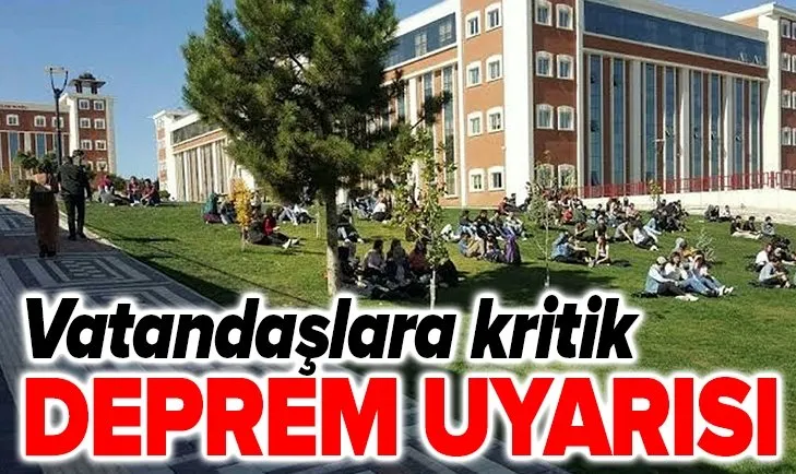 AFAD Başkanı'ndan deprem açıklaması: Hasarlı binalara girmeyin