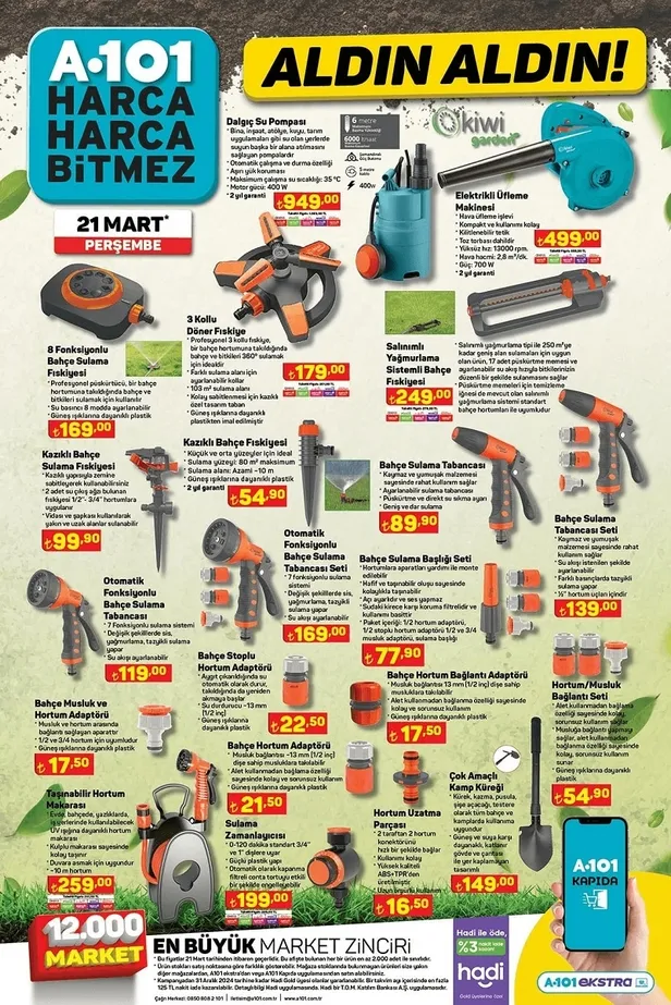 23 Mart A101 AKTÜEL ÜRÜNLER KATALOĞU: Arzum Süpürge, A101’de Volta Elektrikli Araç, Kiwi Yağsız Airfryer… - 3