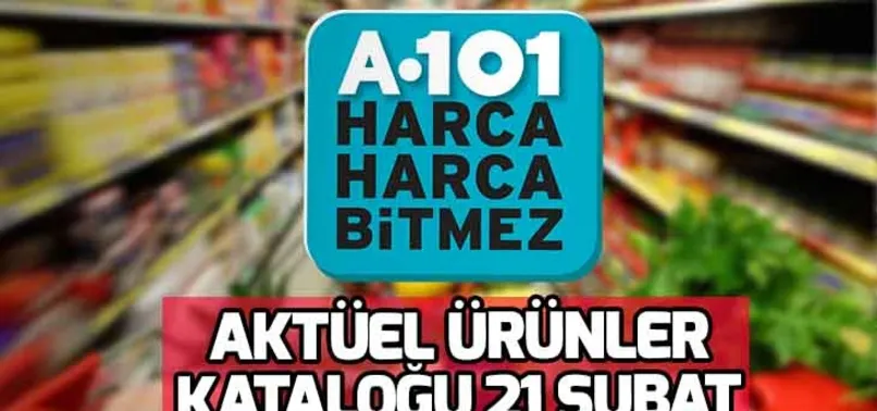 a101 aktuel urunler katalogu 21 subat