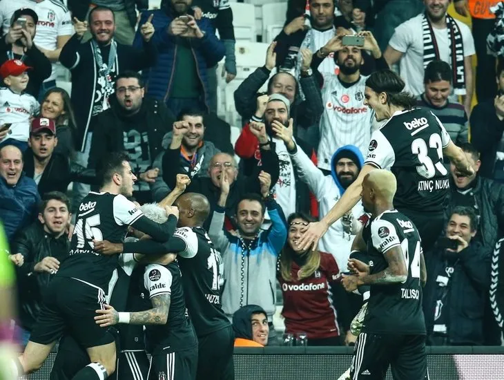 Beşiktaş - Akhisar Bld. maçından fotoğraflar