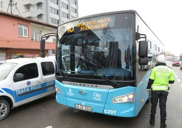 İstanbul'da toplu taşıma araçlarında koronavirüs denetlemesi