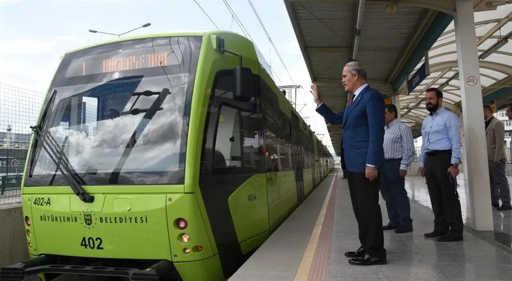 Bursa'da yerli vagonlar rayda - 1