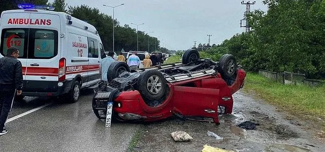 Samsun’da katliam gibi kaza! Bayram ziyareti faciayla bitti: 1 ölü, 2’si ağır 4 yaralı