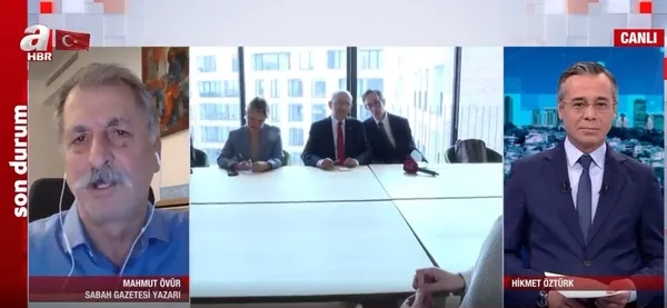 Sabah Gazetesi Yazarı Mahmut Övür: Kemal Kılıçdaroğlu CHP içinde ve 6’lı masada sıkıştı! İngiltere ve ABD ziyareti...