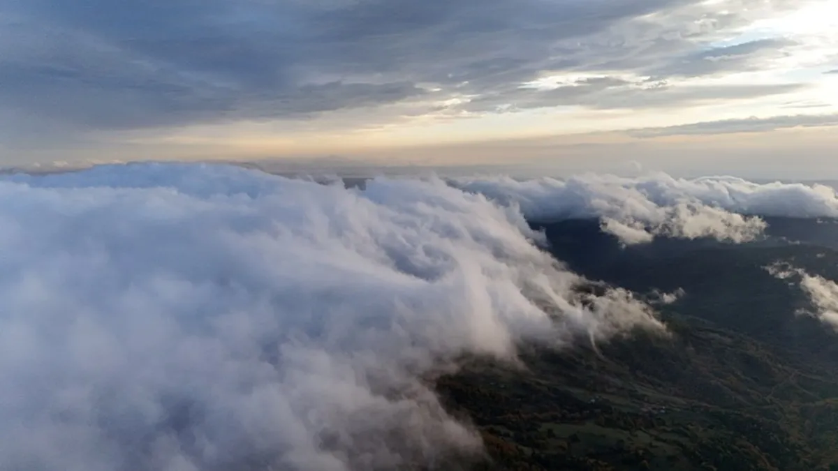 Dürtmen Dağı'nda "sis denizi"