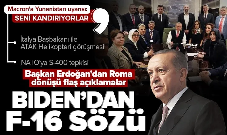 Son dakika: Başkan Erdoğan’dan G20 Liderler Zirvesi hakkında flaş açıklama! Biden F-16 konusu için ne dedi?
