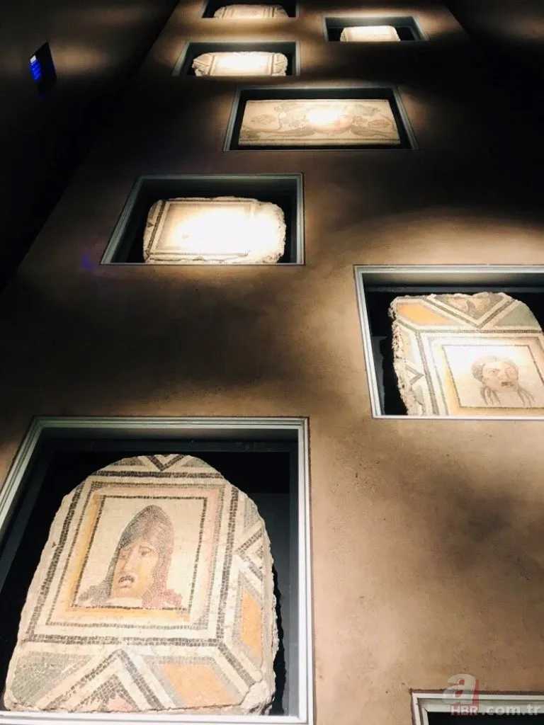 'Çingene Kızı' mozaiği Türkiye'ye getirildi 25